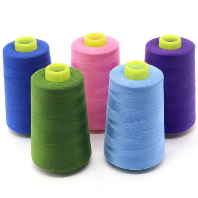Filamentos de poliéster Tkt120 directamente artículo 100% Spun 40/2 3000yds para fundas de almohada
