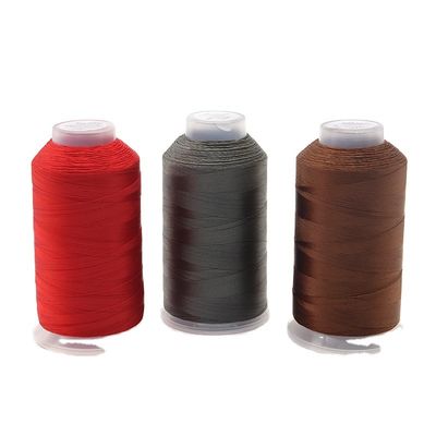 420D/3 100g High Strength Nylon Quilting Thread para la selección extensiva de colores de cuero