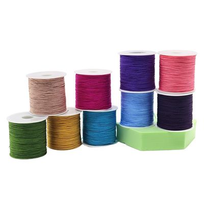 120m 0,8mm Jade Silk Thread Nylon Nodo chino línea para la fabricación de joyas y las cuentas