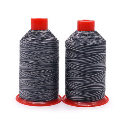 250 g/cone Hielo de arco iris de nylon de alta tenacidad de algodón Hielo de cera para ganchillo