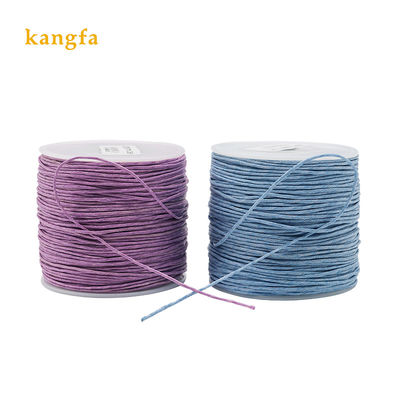 60 g de peso Multicolores redondo hilo encerado para joyería de punto a mano universal accesorios