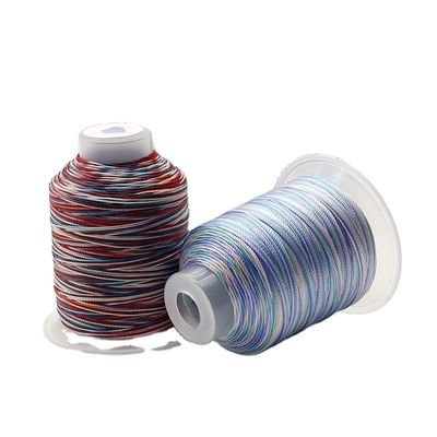 100 g de hilo de bordado multicolor variado 1000 metros para proyectos de tejido a mano