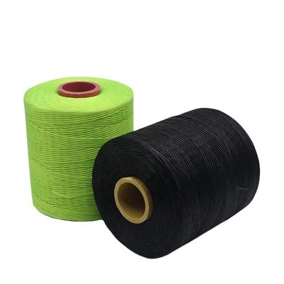 100% poliéster 240 colores DIY hecho a mano 250D/16 cuero hilo de costura 400g hecho a medida