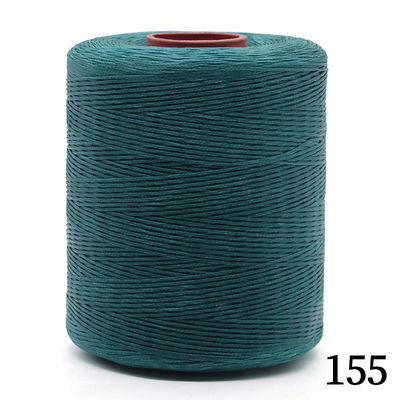 Tejido Kangfa 0.8MM 100% de poliéster hilo encerado para cuero 210D/16 hilo encerado plano