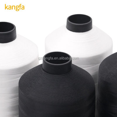 100% Filamento de poliéster hilo de costura 304 colores 20000Y longitud 210D/3 20/3 Selección