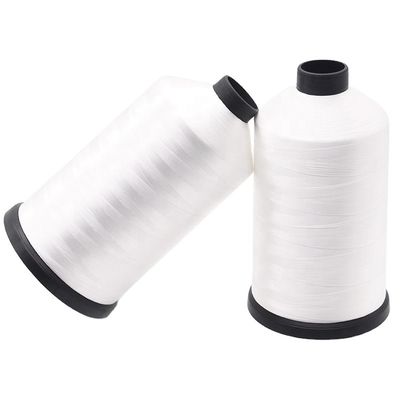 Tejido 100% de poliéster 3 capas de hilo de costura de poliéster 210D/3 20/3 con patrón teñido