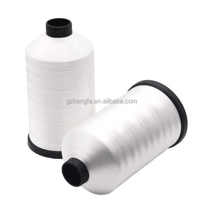 Tejido 100% de poliéster 3 capas de hilo de costura de poliéster 210D/3 20/3 con patrón teñido