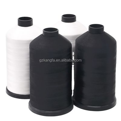 Tejido 100% de poliéster 3 capas de hilo de costura de poliéster 210D/3 20/3 con patrón teñido