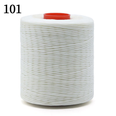 Hielo trenzado de seda encerada de alta tenacidad para coser cuero 250D/16 Durable y fuerte