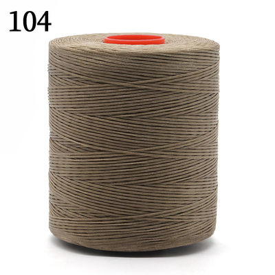 Hielo trenzado de seda encerada de alta tenacidad para coser cuero 250D/16 Durable y fuerte