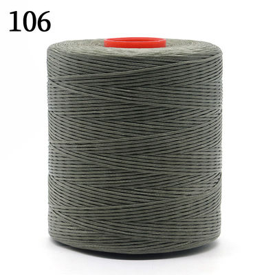 Hielo trenzado de seda encerada de alta tenacidad para coser cuero 250D/16 Durable y fuerte