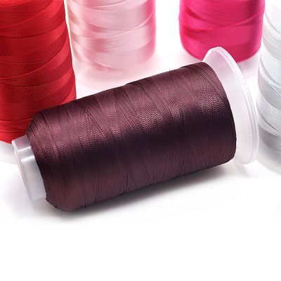 115G Peso hilo de costura de poliéster duradero para la artesanía de cuero 0.15-0.32mm de diámetro