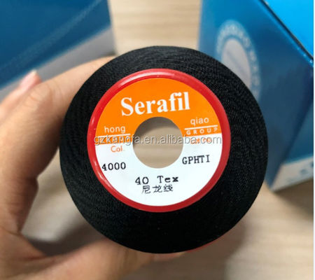1000 metros de hilo de nylon unido para la máquina artesanal de cuero denim DIY y material para el hogar