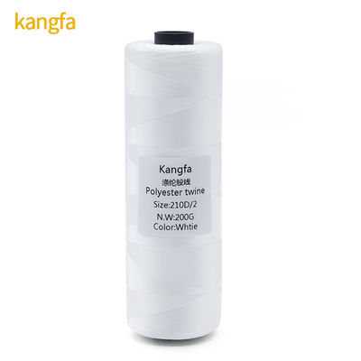 210d/12ply 100% Hielo de poliéster de alta tenacidad para ganchillo y edredones multicolores