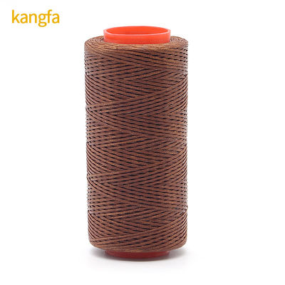 100g-400g Peso hilo de cera de tejido de punto 0,8mm hilo de cera plana 200 metros para el cuero