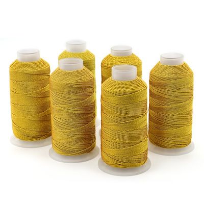 Cordón de joyería Direct 9Ply Thread para artesanías bricolaje Brazalete Cordón de costura Tatting Yarn hecha a mano