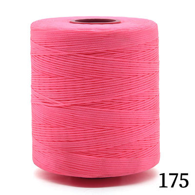 hilo de costura de cera plana 0.8mm 210D MERCERIZADO Cuenta de hilos para la costura de herramientas artesanales