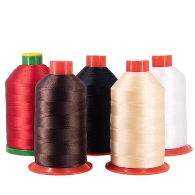 420D hilo de costura de nylon unido para el interior del automóvil Bajo encogimiento Peso g / bola 0.45