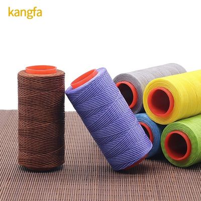 150D hilo de encuadernación de libros con cera para principiantes de cuero de artesanía bolsas de bricolaje anillo torcido