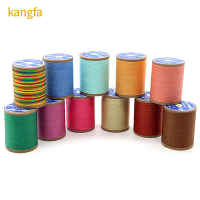 150D/16 Filamento de cera de costura de cuero hecho a mano Polyester cuerda trenzada para pulseras Decorar