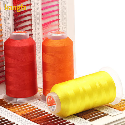 135G Polyester de bordado de la máquina de hilo 120d para el bordado consistente y hermoso