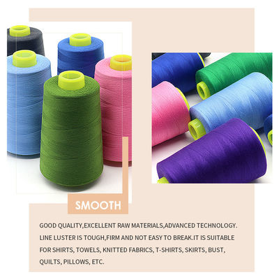 hilo de costura de alto nivel 40/2 3000yds para sudadera con capucha y hilo de poliéster de la máquina de costura