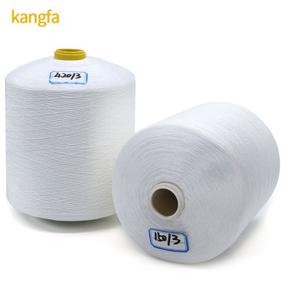 TEX135 hilo de nylon para resistencia y baja contracción hilo de costura blanco crudo 420D/3 TKT20