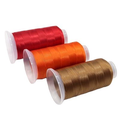 Diámetro del hilo 0,6 mm Boho Kangfa Tex 90 V-92 Filamento de poliéster UV blanco 4 onzas 1 350 yardas