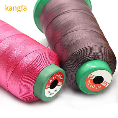 Diámetro del hilo 0,6 mm Boho Kangfa Tex 90 V-92 Filamento de poliéster UV blanco 4 onzas 1 350 yardas