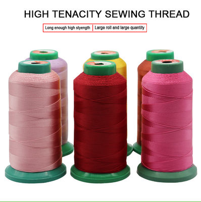 Filamento de nylon 69 T70 Tamaño 210D/3 para tapicería de mercado exterior Perlas bolsos de cuero