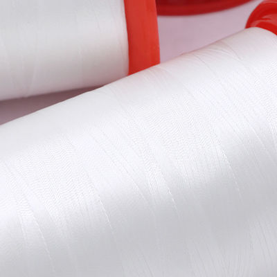 Tex 90 V-92 Hielo de nylon UV blanco de platino 8 onzas para zapatos de cuero / bolsos / maletas 210D/3 69 Spun de costura