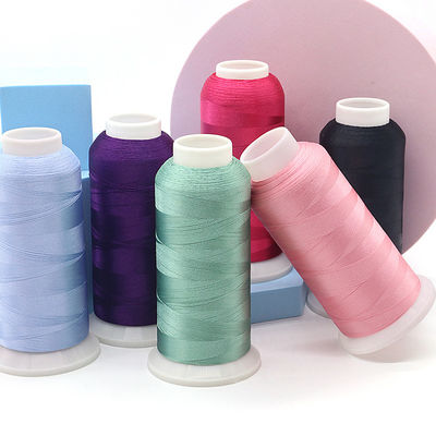 hilo de bordado 720 colores para 4000 yardas poliéster hilo de la máquina de bordado
