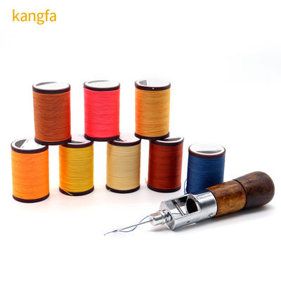 200m Kangfa 210d 0,35mm Círculo de cera para coser a mano Cono de cuero Material plástico