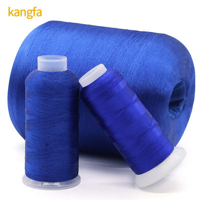 1.25-1.5kg Peso neto/cone Tintado de poliéster de alta tenacidad 120D/2 para la personalización