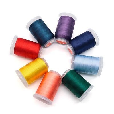 0.3mm-1.0mm hilo de nylon para coser varilla y pulseras de nylon rosados con rosado