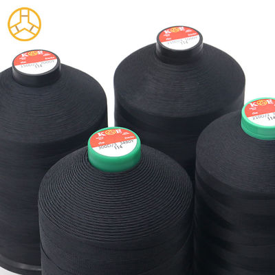 100% Poliéster Negro 210D/3 Hielo de nylon para colchas y colchones Super 450g