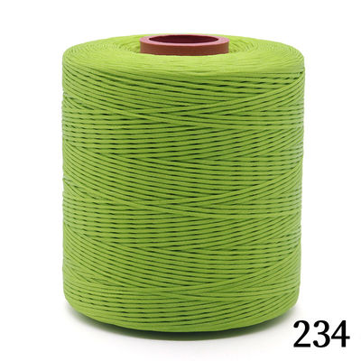 210D/16 hilo de costura de poliéster hilo de cuero de cera cosido a mano 0,8 mm 1 mm 240 colores