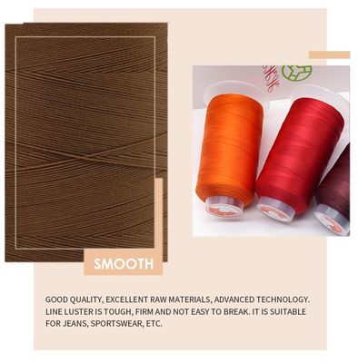 Apoyo 7 días tiempo de entrega del pedido de muestras 100g hilo de nylon de alta tenacidad para productos de cuero