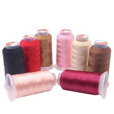 Apoyo 7 días tiempo de entrega del pedido de muestras 100g hilo de nylon de alta tenacidad para productos de cuero