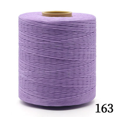 400 g de hilo trenzado de poliéster con cera unida para hilo de costura de cuero 250D/16 1,1 mm