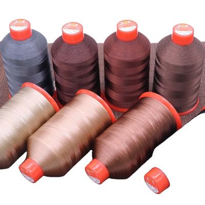 304 Color High Strength Bonded Polyester Football Sewing Thread para bolsas de coser