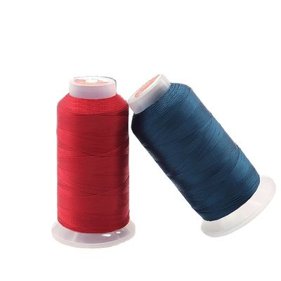 Industria de costura de hilo de nylon con apoyo de patrón teñido 7 días tiempo de entrega del pedido de muestra