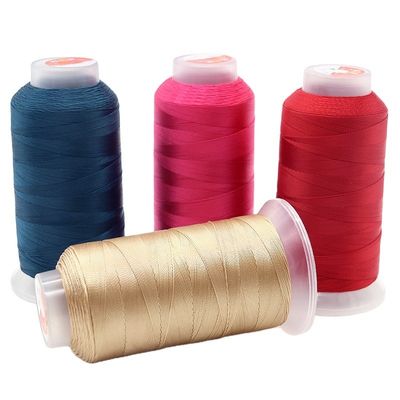 Industria de costura de hilo de nylon con apoyo de patrón teñido 7 días tiempo de entrega del pedido de muestra