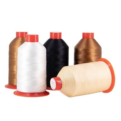 T90 92 hilo de nylon unido para coser lienzos en tapicería y asientos de coche de cuero