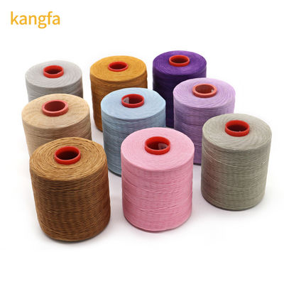Kangfa Poly Flat Waxed Thread 0,8 mm 1 mm Diferentes colores para accesorios de cuero