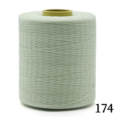 Kangfa Poly Flat Waxed Thread 0,8 mm 1 mm Diferentes colores para accesorios de cuero