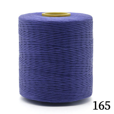 Kangfa Poly Flat Waxed Thread 0,8 mm 1 mm Diferentes colores para accesorios de cuero