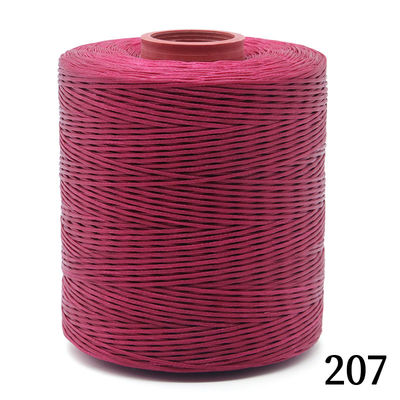 Kangfa 0,8 mm hilo de costura de cera plana para costura de cuero / 240 colores / hecho a medida
