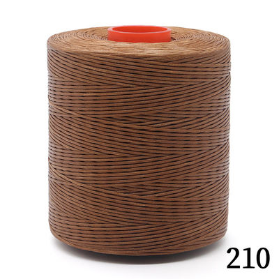 Kangfa 0,8 mm hilo de costura de cera plana para costura de cuero / 240 colores / hecho a medida