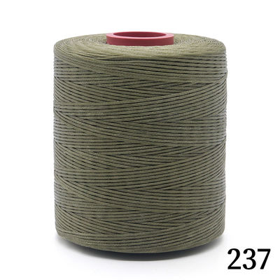 Kangfa 0,8 mm hilo de costura de cera plana para costura de cuero / 240 colores / hecho a medida